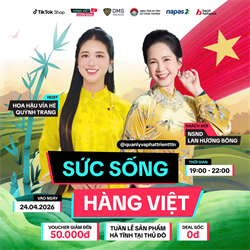 Sức sống hàng Việt số 5: Tuần lễ sản phẩm Hà Tĩnh tại Thủ đô